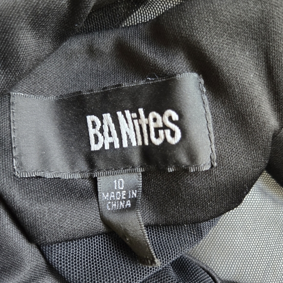 Banites Sheer Bodycon Mesh Panel Dress Size 10 - Picture 2 of 7